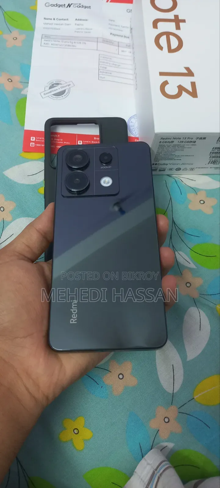 Xiaomi Redmi Note 13 Pro 128 GB Black