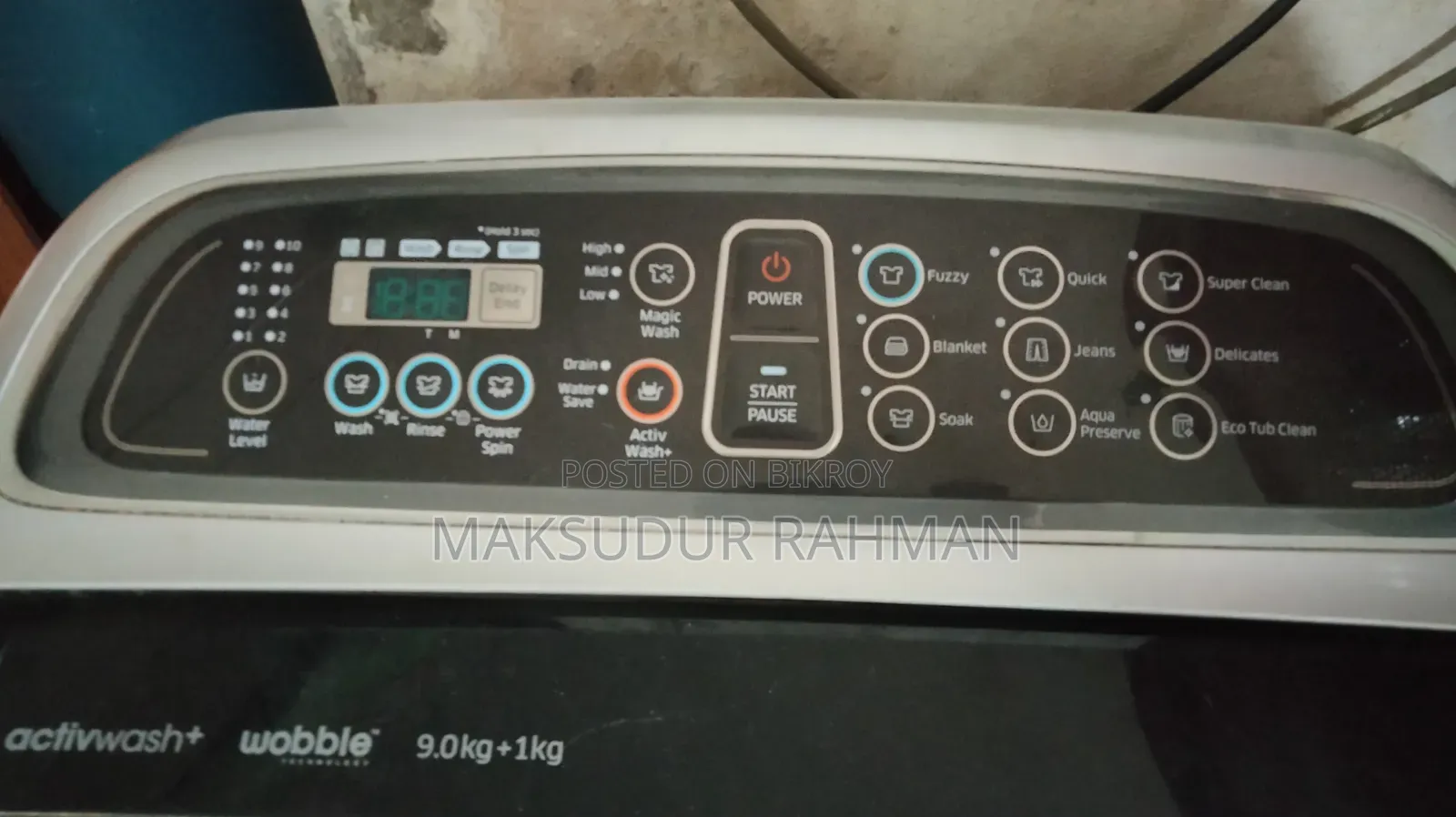 Samsung 9kg Fully Automatic Top Load Washing Machine for Sale