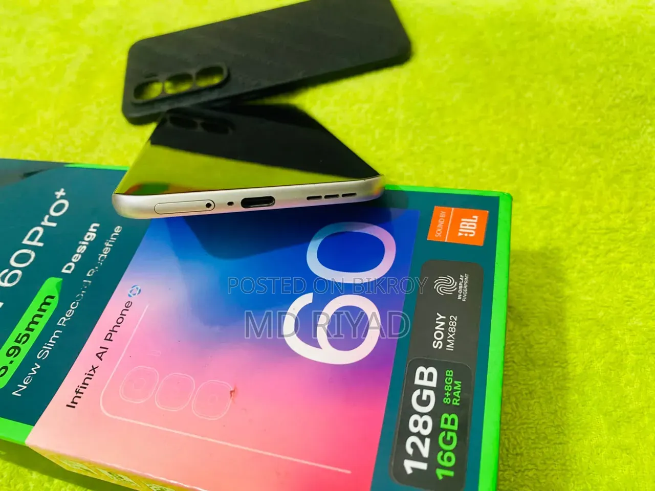Infinix Hot 60 Pro+ 128 GB Silver