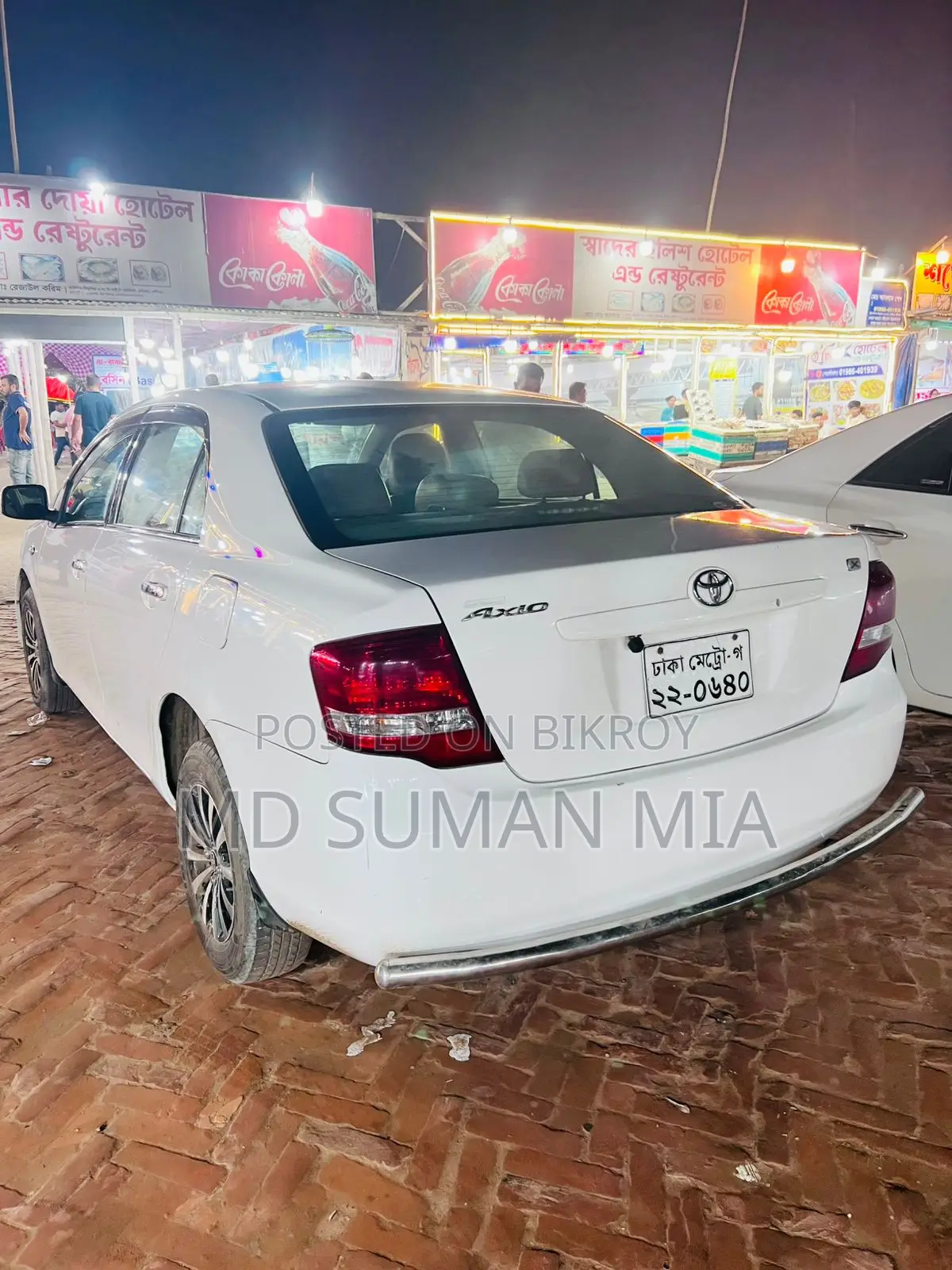 টয়োটা এক্সিও ১.৫ জি ২ডব্লিউডি ২০১০ সাদা