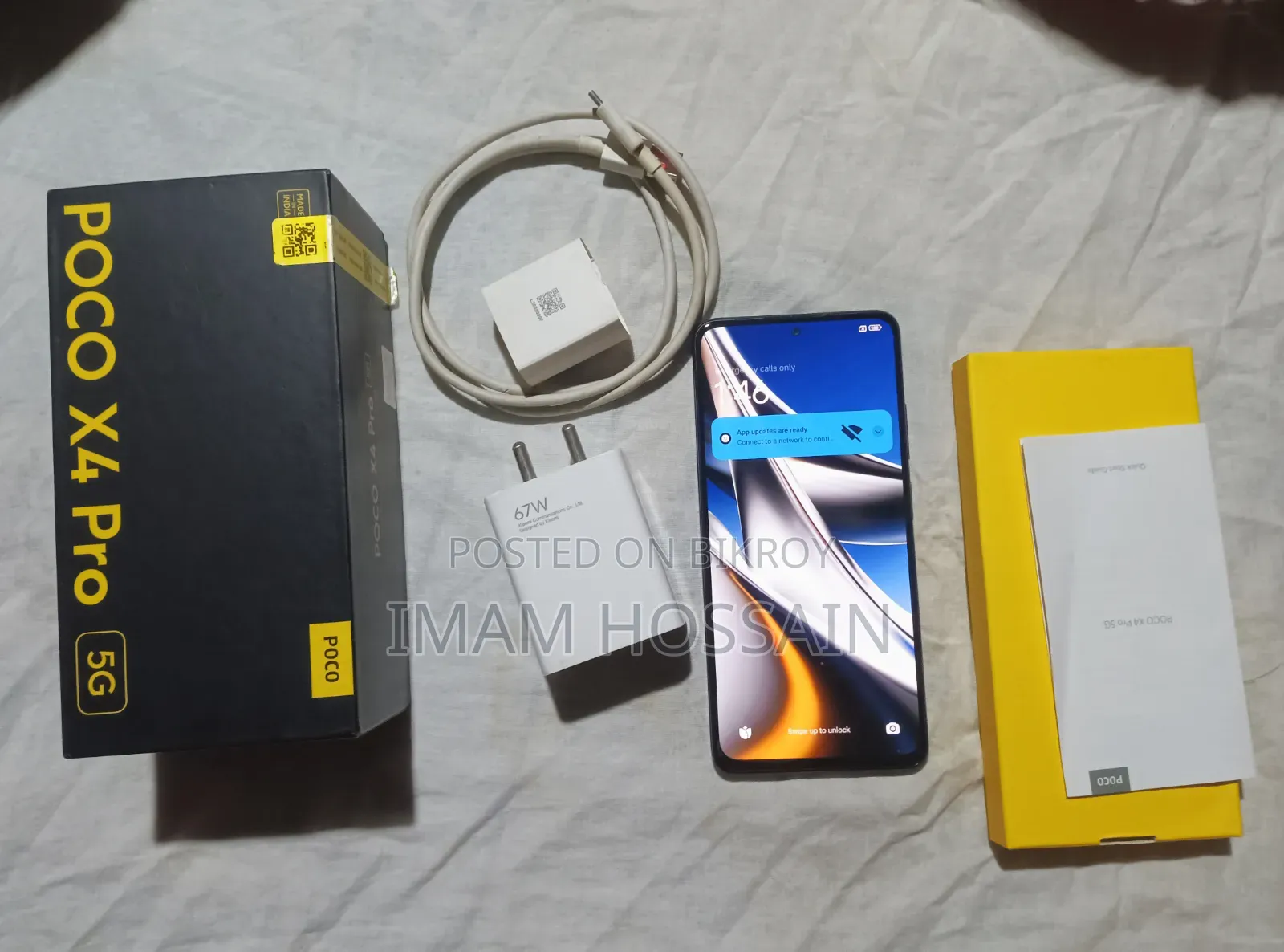 Xiaomi Poco X4 Pro 5G 128 GB Black