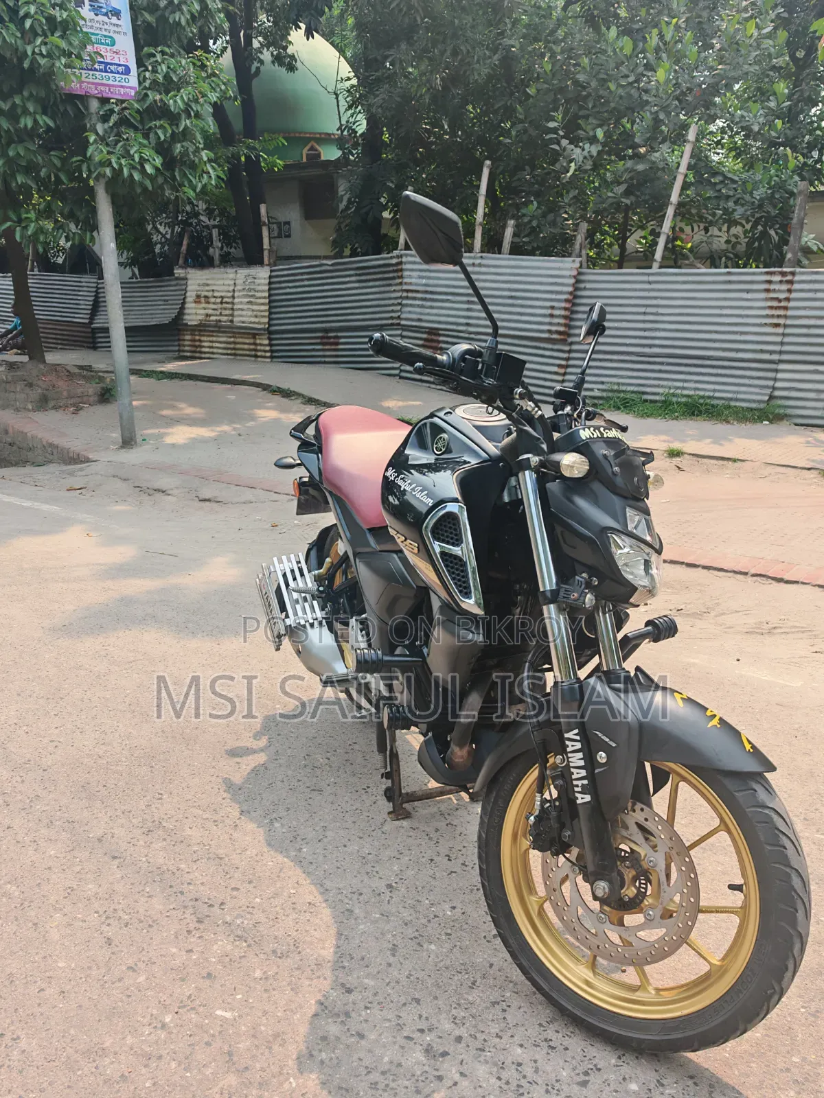 Yamaha FZS V3 2024 Black