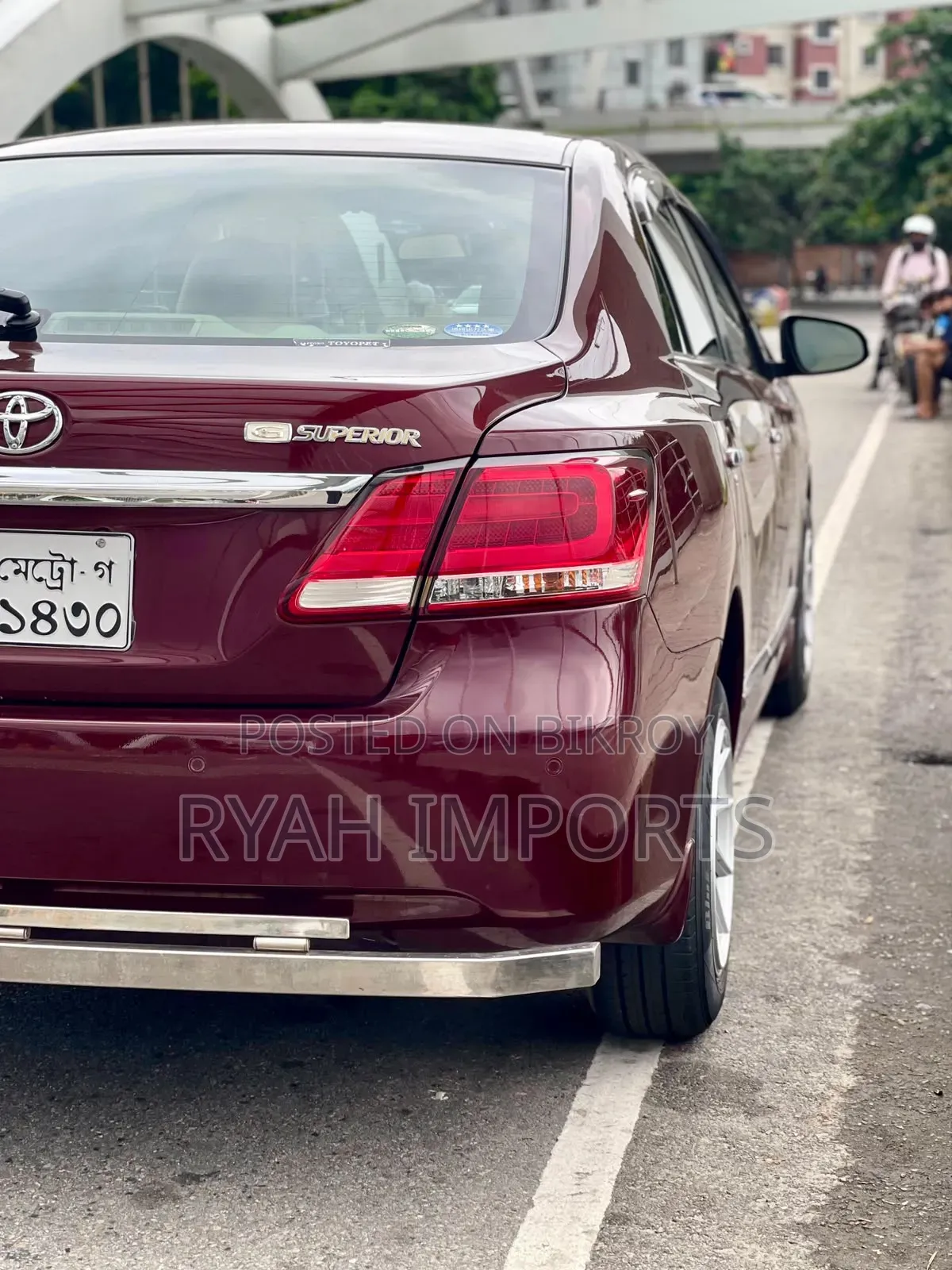 Toyota Premio 2016 Maroon
