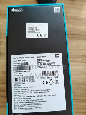 New OnePlus Nord CE 5G 256 GB Black