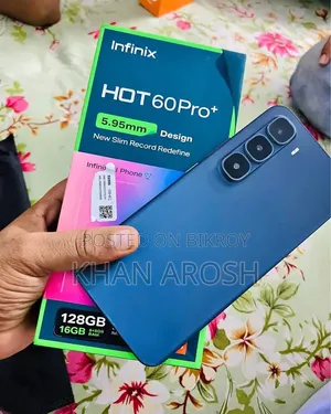 New Infinix Hot 60 Pro+ 128 GB Silver