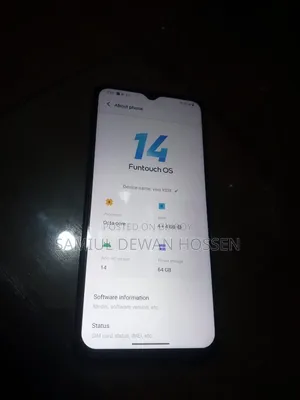 Vivo Y03t 64 GB Black