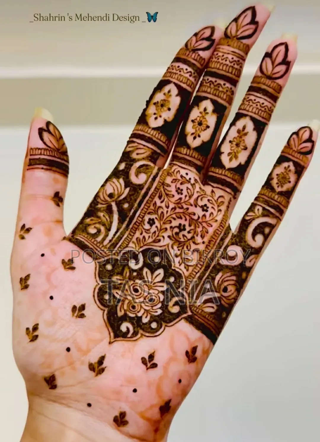 100% Organic Handmade Mehedii 7pic Combo