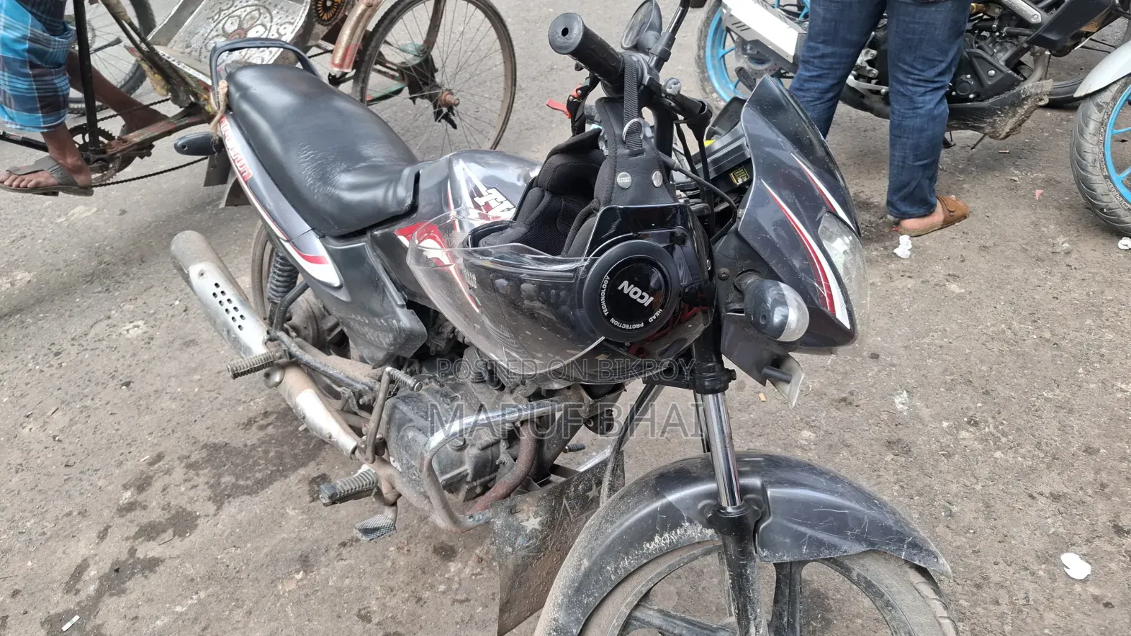TVS Metro 2014 Gray
