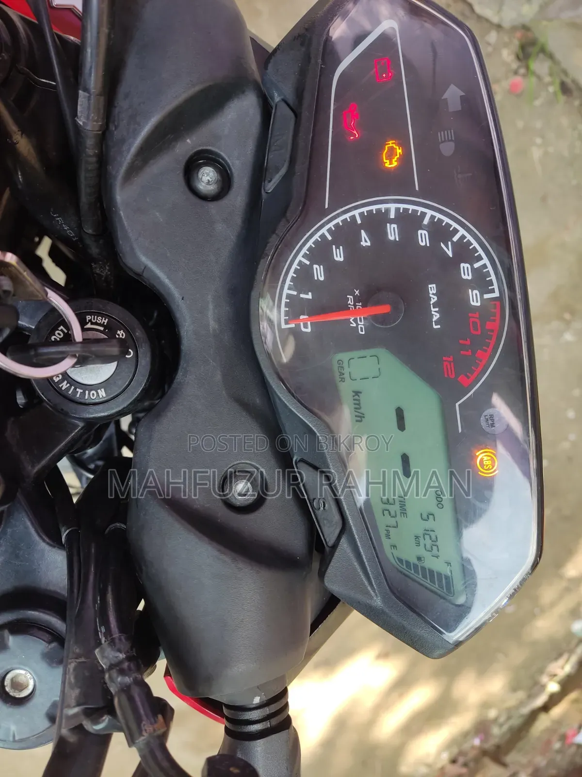 Bajaj Pulsar N250 2023 Red