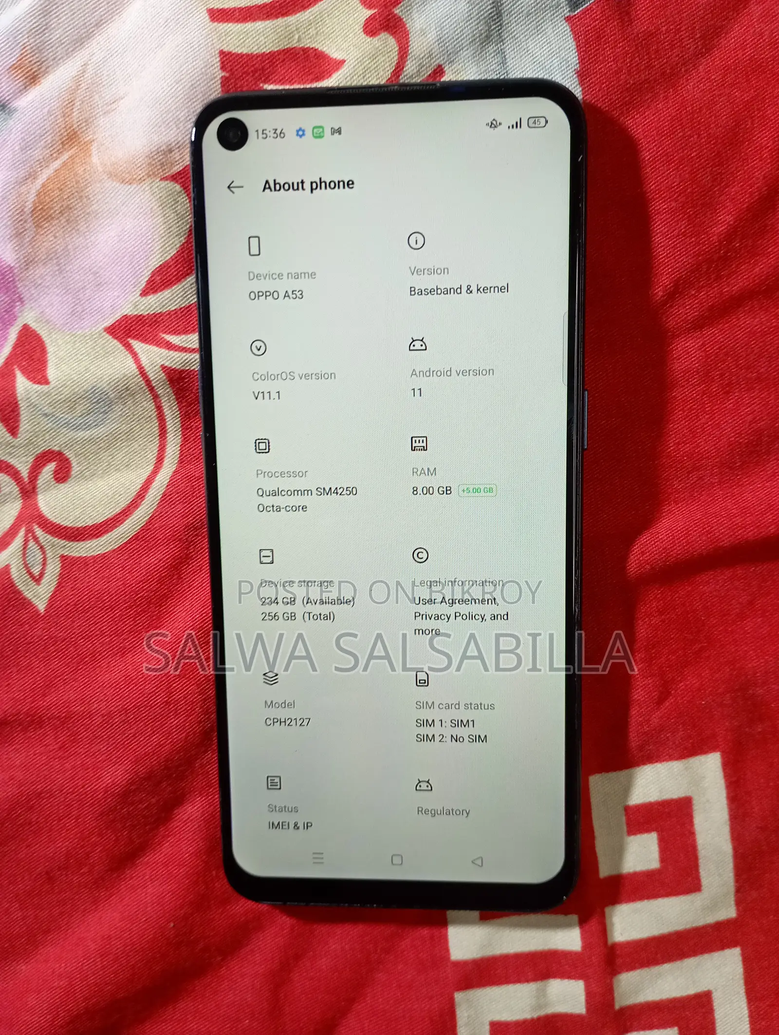 Oppo K10x 256 GB
