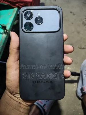 নতুন টেকনো স্পার্ক ৪০ ১২৮ জিবি কালো