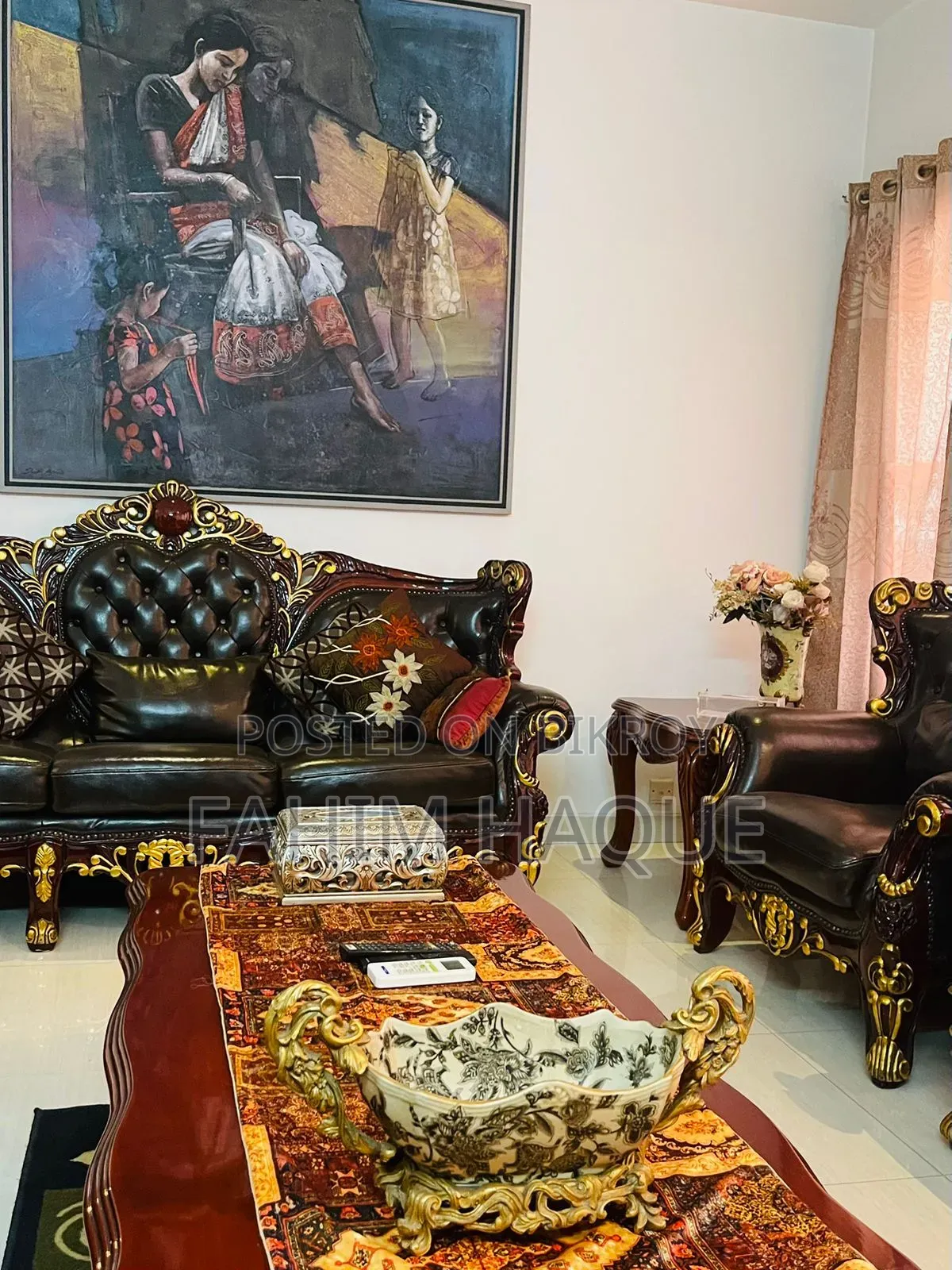 Furnished 4-bedroom Apartment in Bashundhara for rent