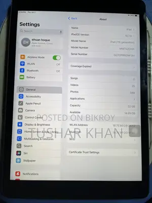 Apple iPad 10.2 (2019) 32 GB Gray