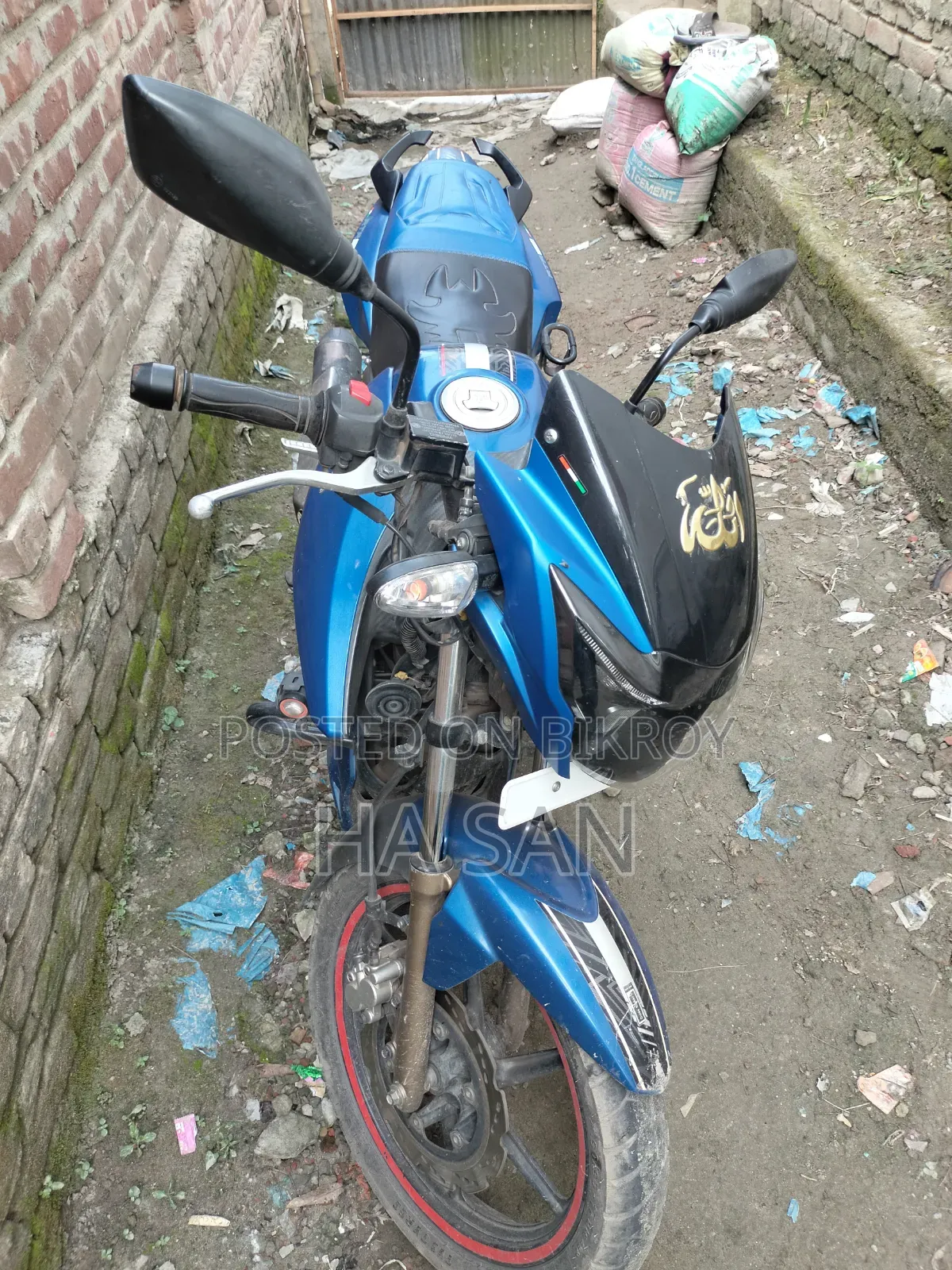 TVS Apache RTR 160 2V 2022 Blue
