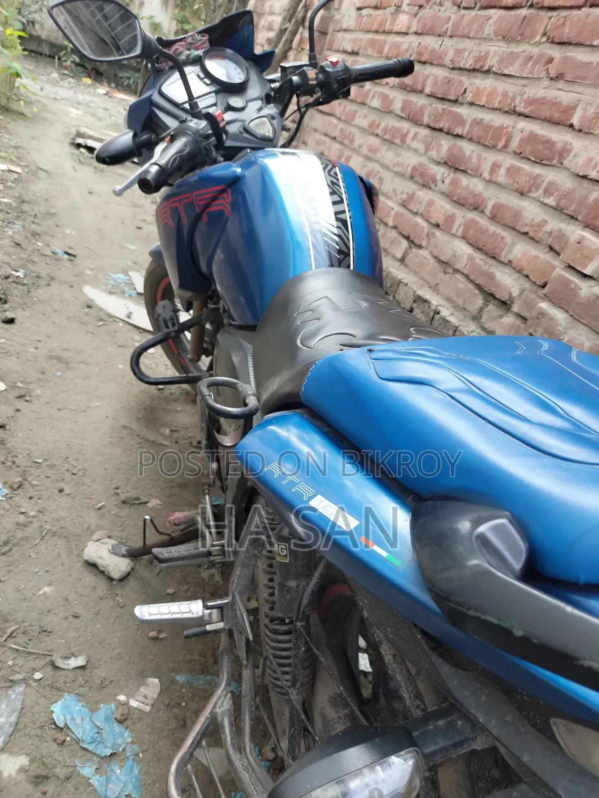 TVS Apache RTR 160 2V 2022 Blue