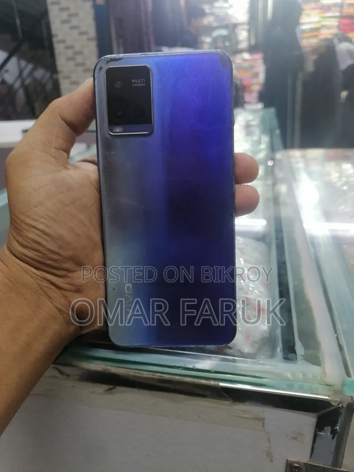 Vivo Y21 64 GB Blue