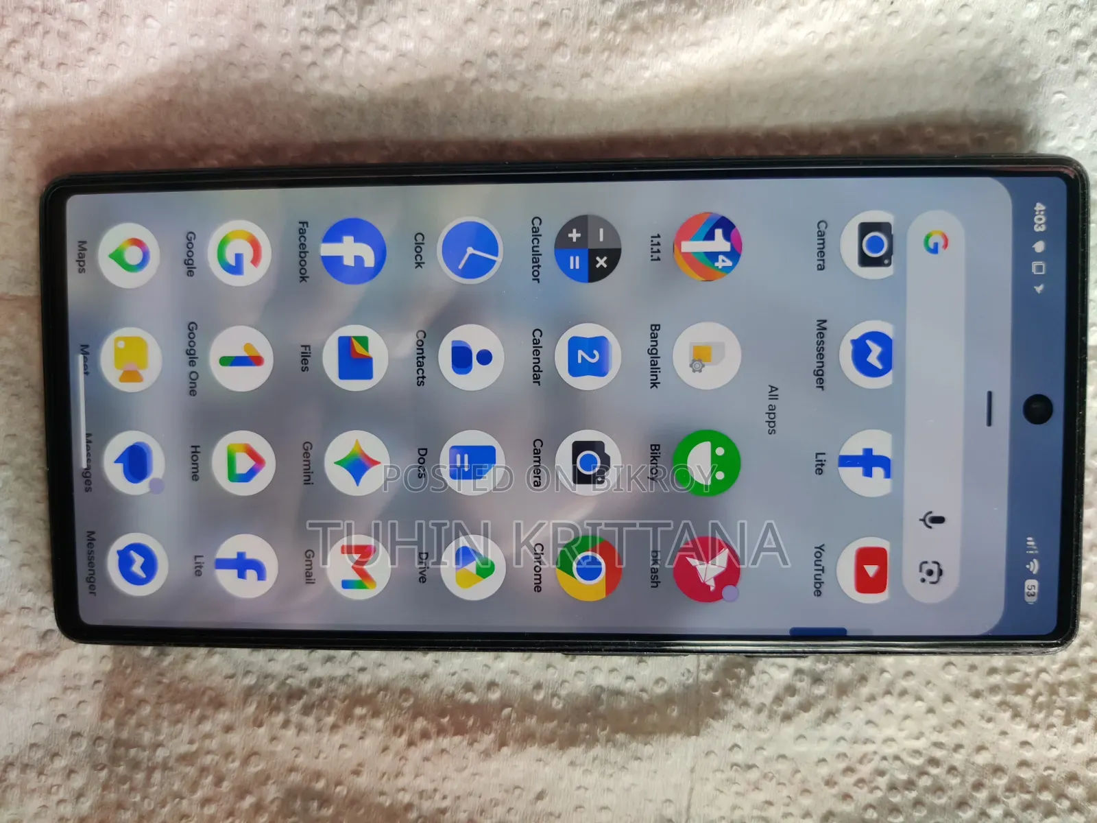 Google Pixel 6 128 GB White