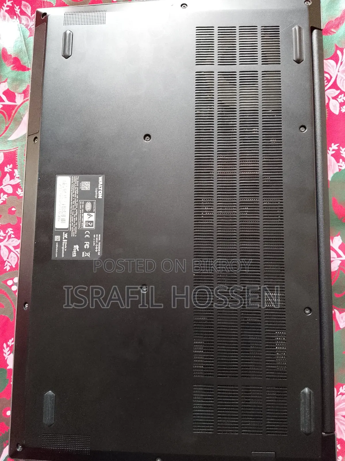 Laptop 3XS 8GB Intel Core I5 HDD+SSD 1TB