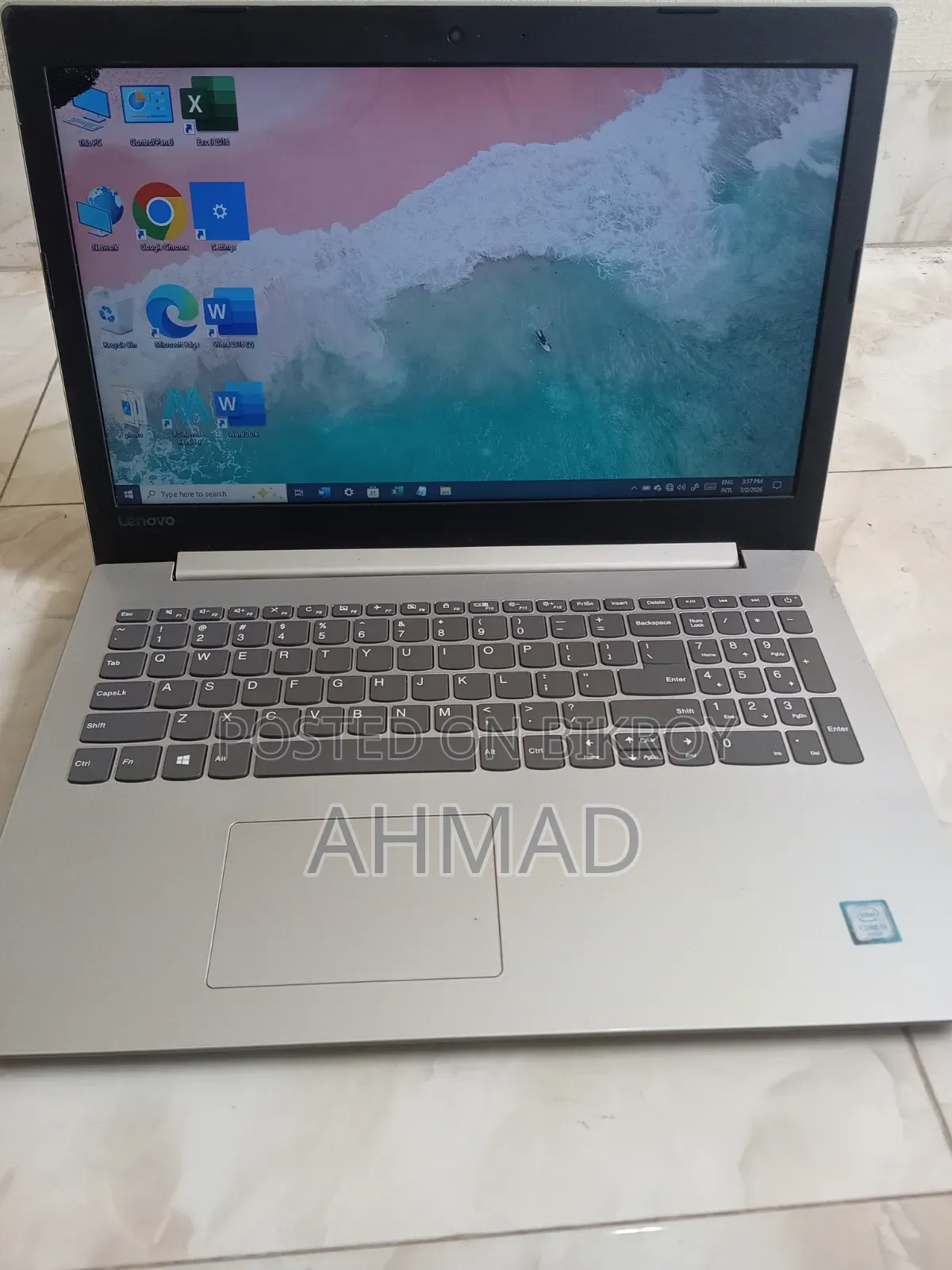 Laptop Lenovo IdeaPad 320 8GB Intel Core i3 SSD 256GB