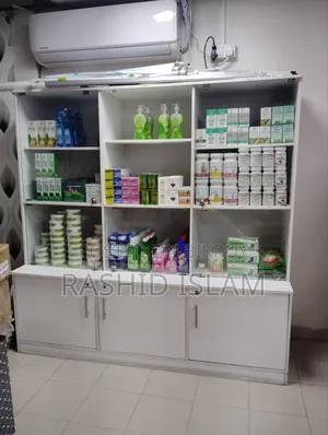 High-Quality Display Cabinet Showcase Plywood Glass Sliding Door