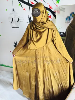 Party Borkha (Crystral Fabrics)