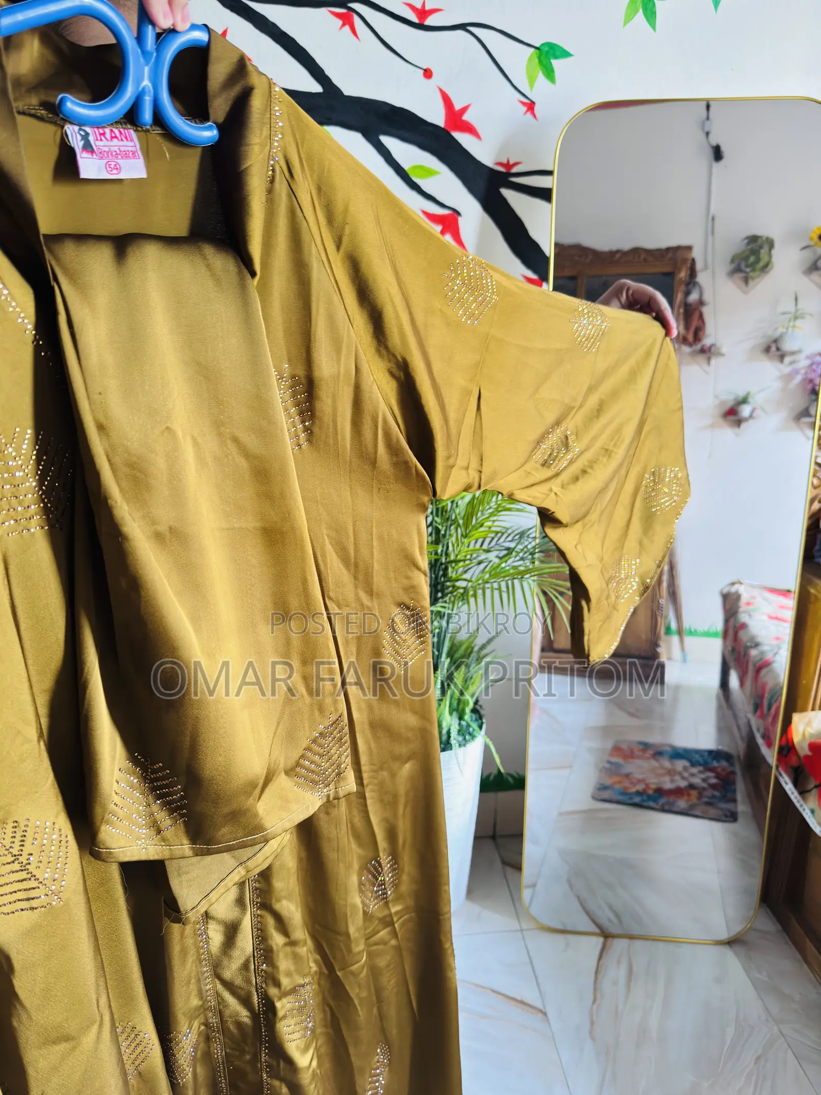 Party Borkha (Crystral Fabrics)