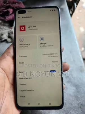 OnePlus Nord 256 GB Silver