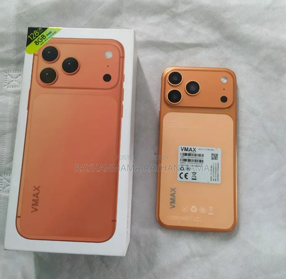 New VMAX V17 Pro Max 128 GB Orange