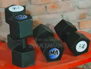 Handmade Concrete Dumbbell