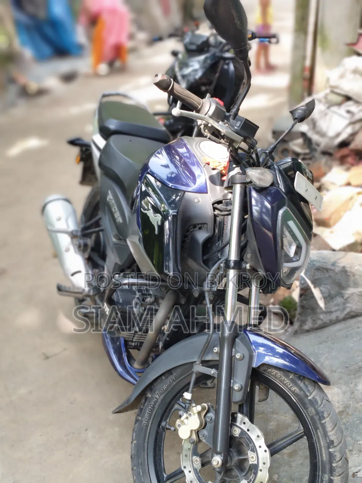 টিভিএস রাইডার ১২৫ ২০২৩ ব্লু