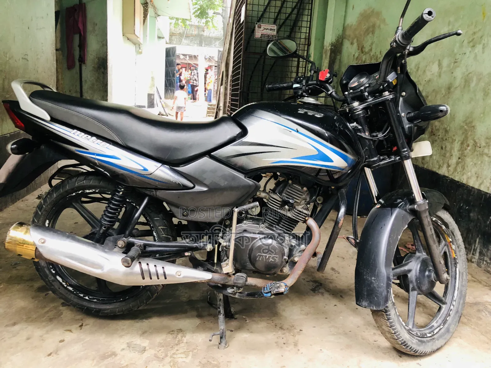 TVS Metro 2020 Black