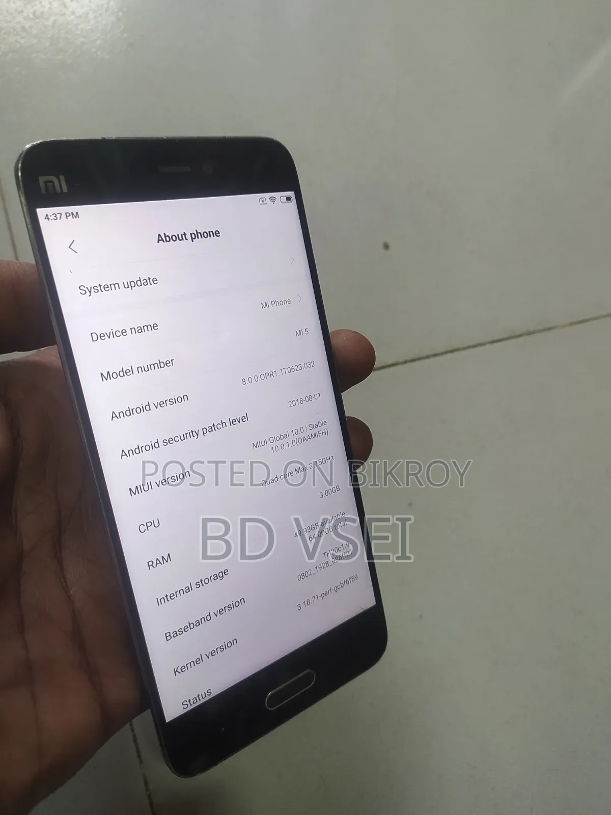 New Xiaomi Mi5 64 GB Silver