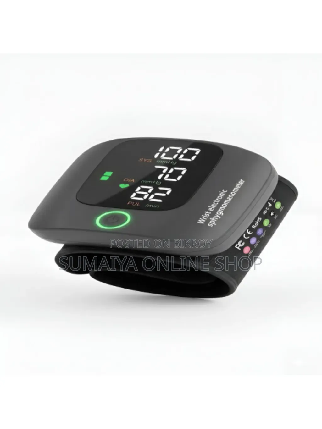 Automatic Wrist Blood Pressure Monitor With Voice Broadcast