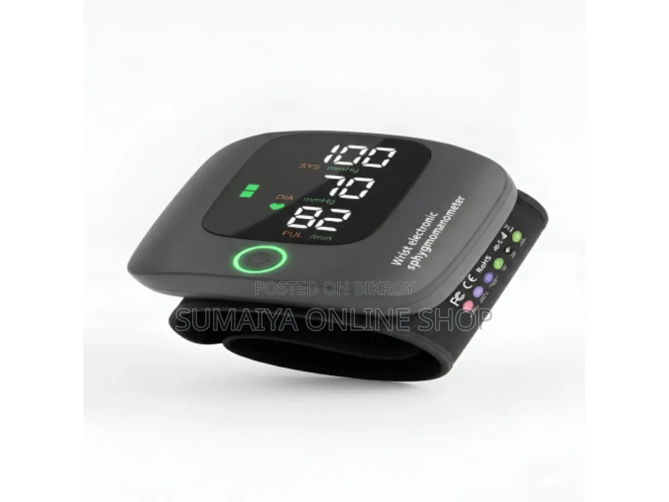 Automatic Wrist Blood Pressure Monitor With Voice Broadcast