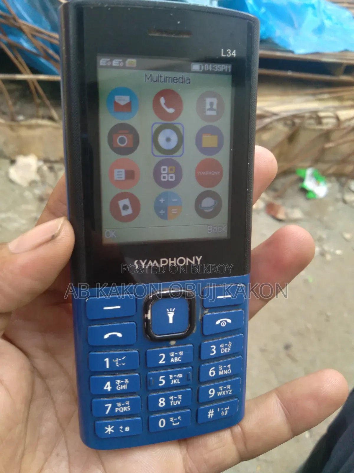 Symphony L34 Blue