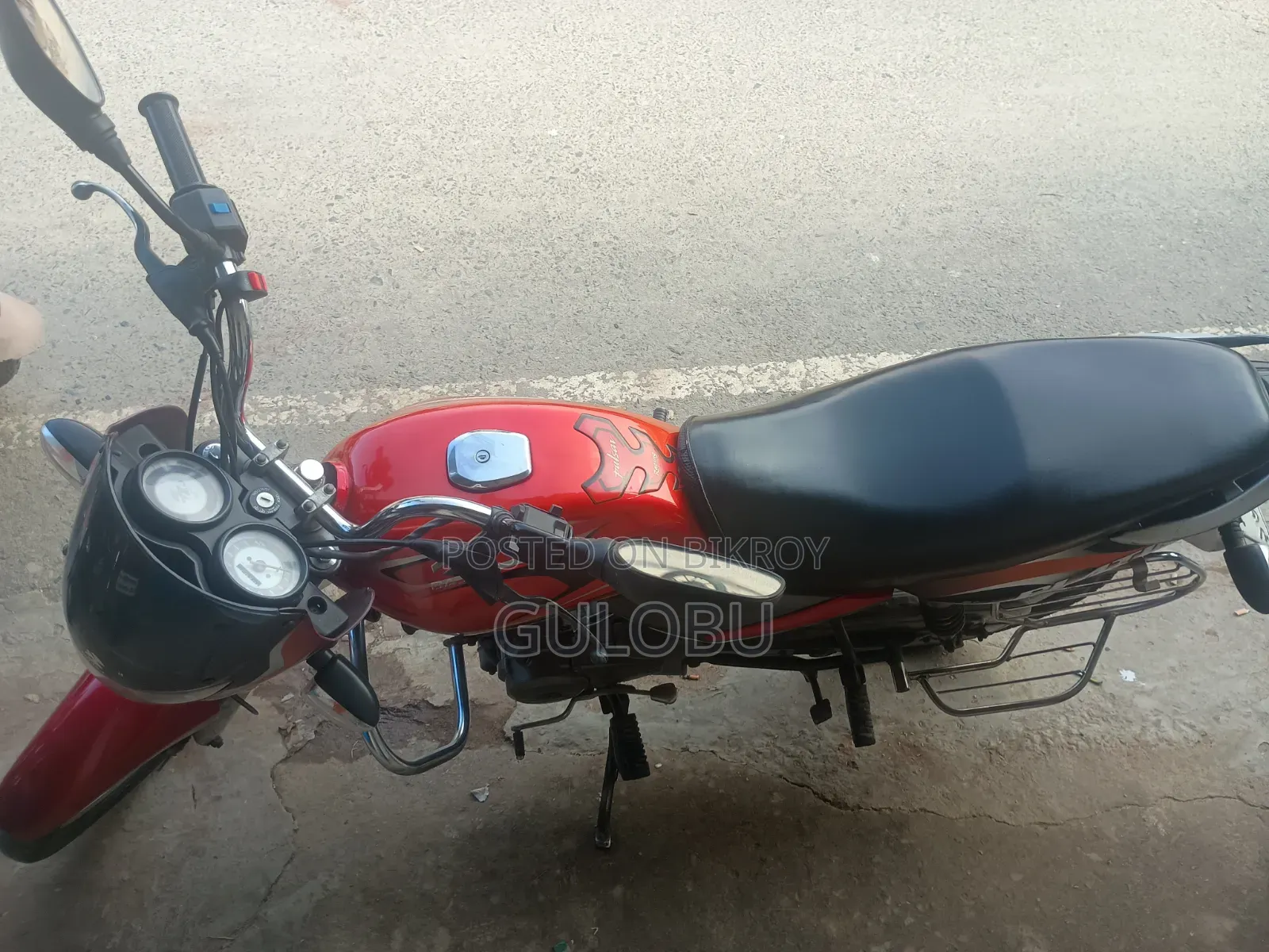 Bajaj Platina 100 2017 Red