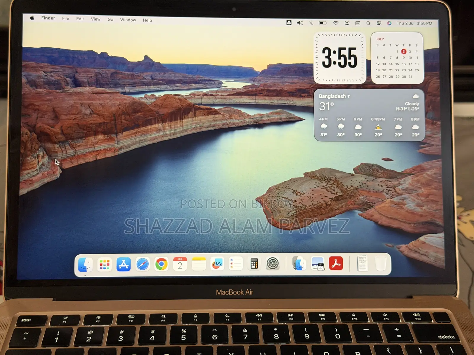 Laptop Apple MacBook Air 8GB Apple M1 SSD 512GB