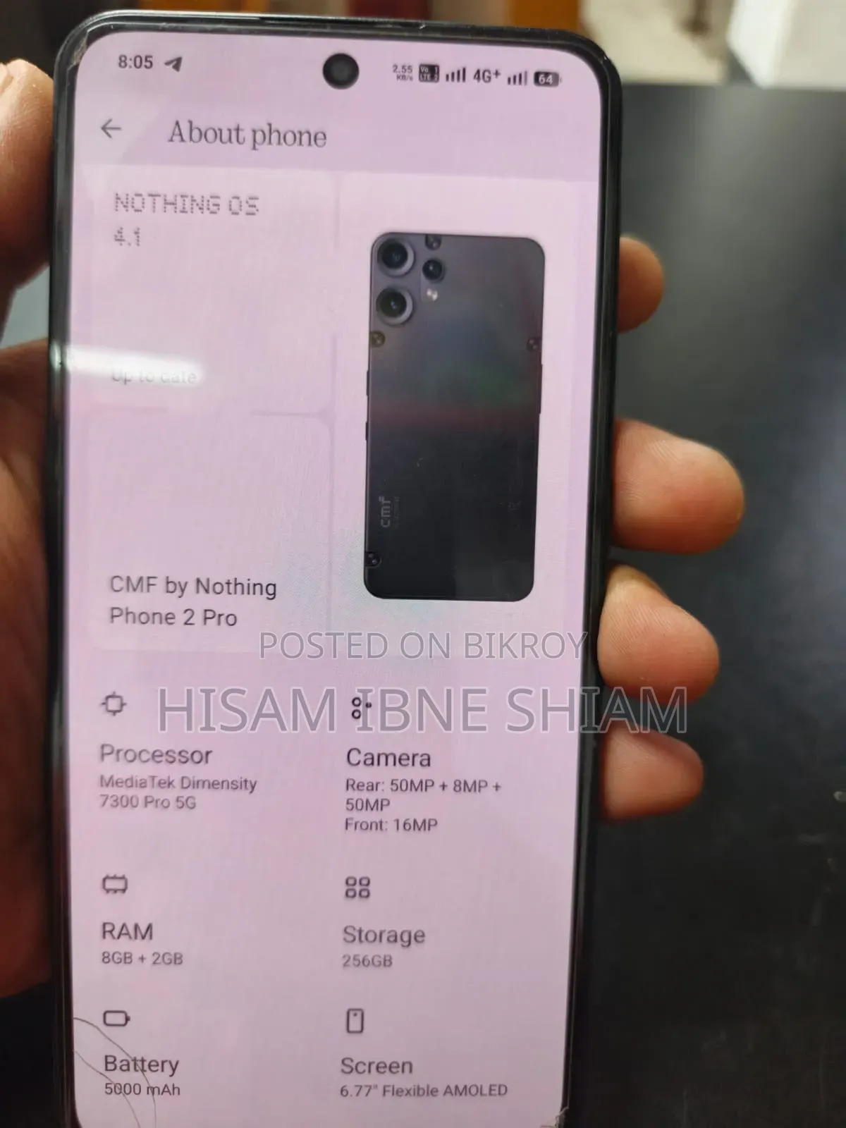 Nothing Phone CMF Phone 2 Pro 256 GB Black