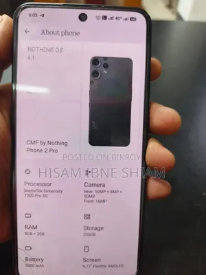 Nothing Phone CMF Phone 2 Pro 256 GB Black