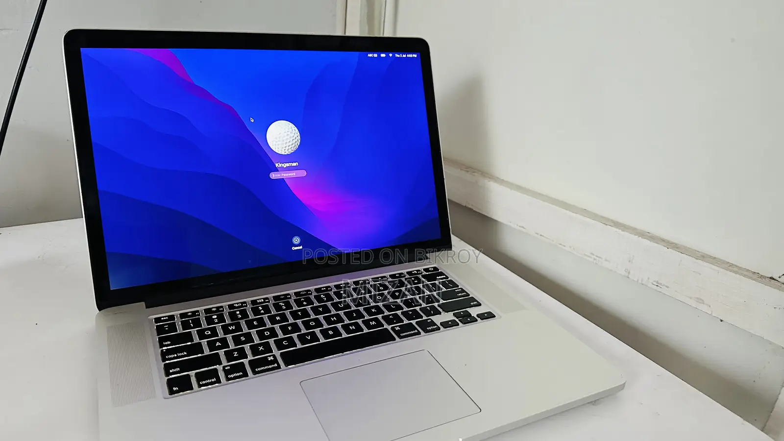Laptop Apple MacBook Pro 2015 16GB Intel Core I7 SSD 256GB