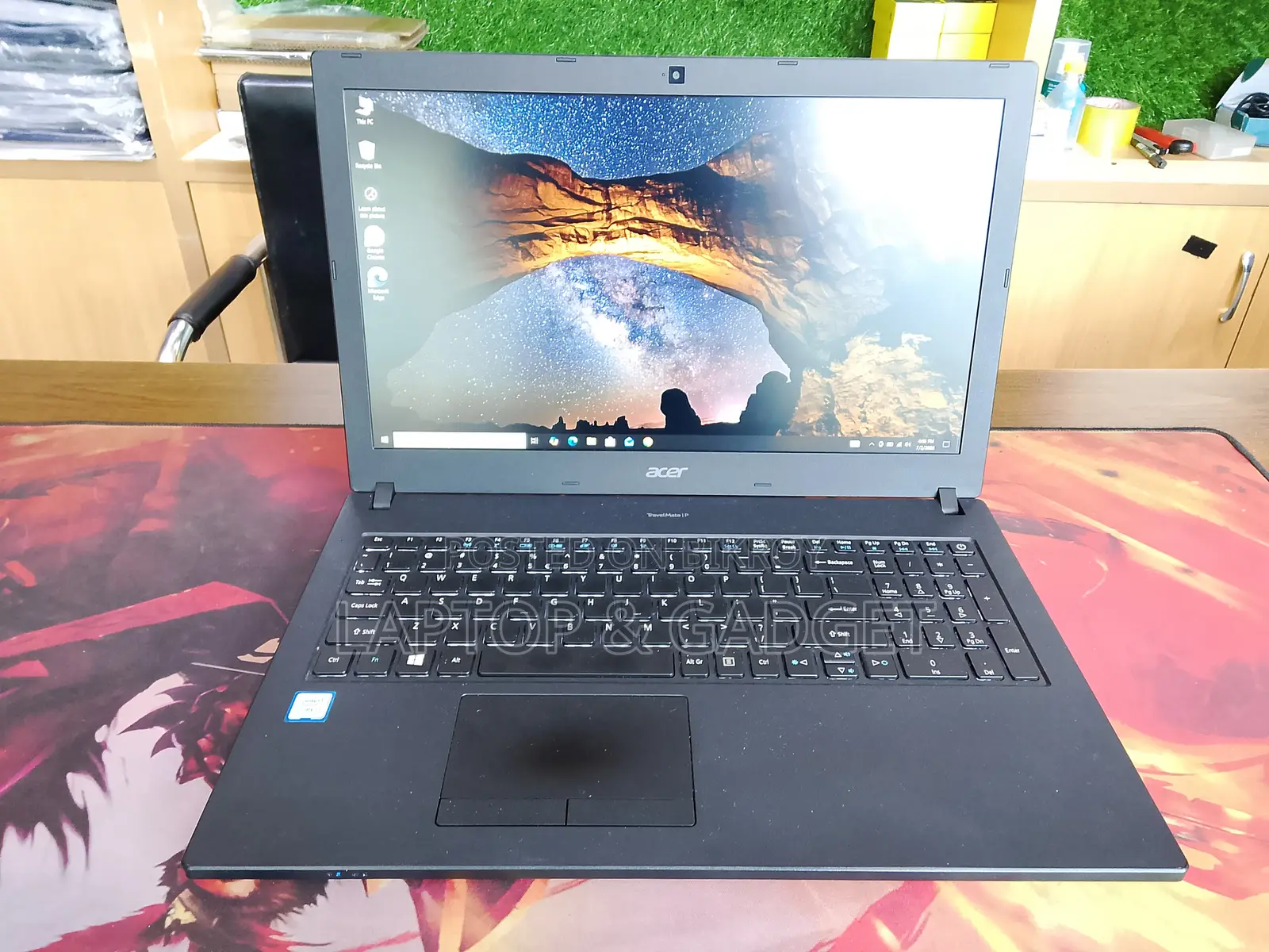 Laptop Acer TravelMate 8GB Intel Core i7 SSD 256GB