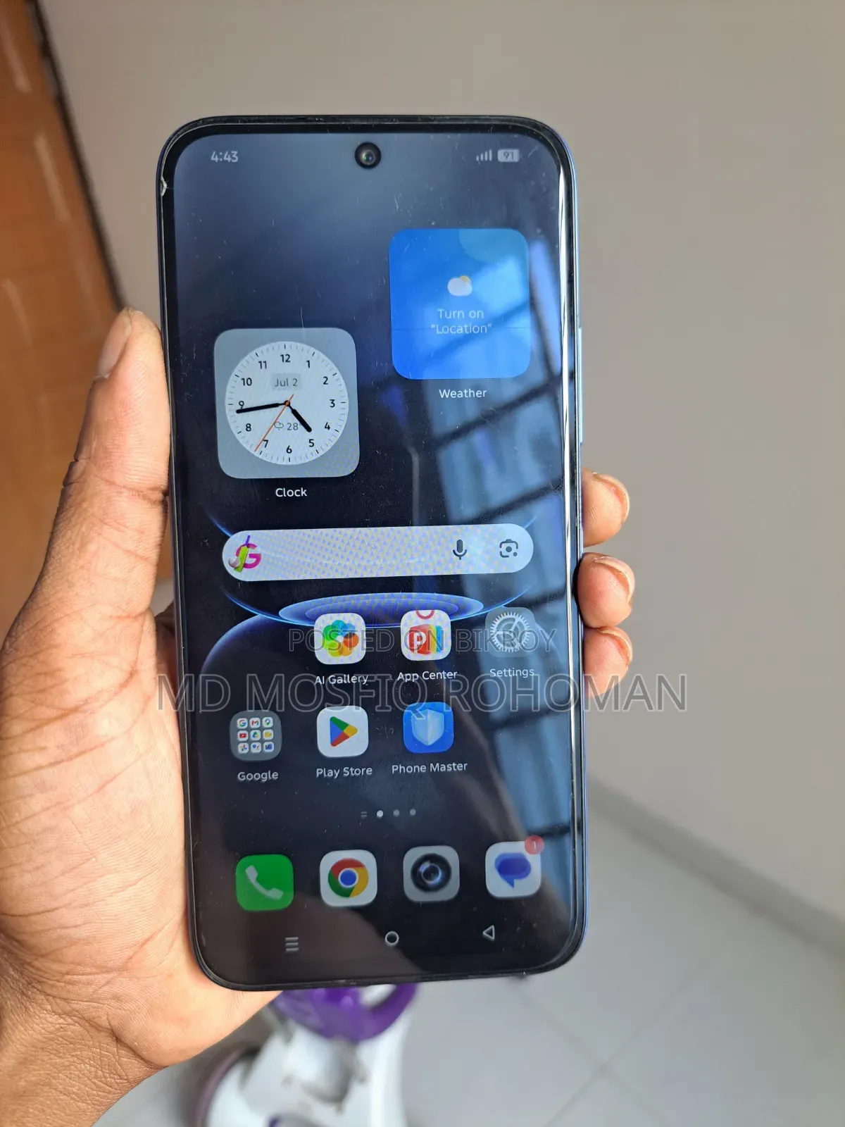 Infinix Smart 20 64 GB Blue