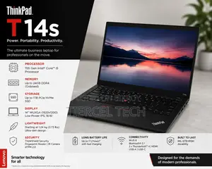 Laptop Lenovo ThinkPad T14s Gen 1 16GB Intel Core i5 SSD 256GB