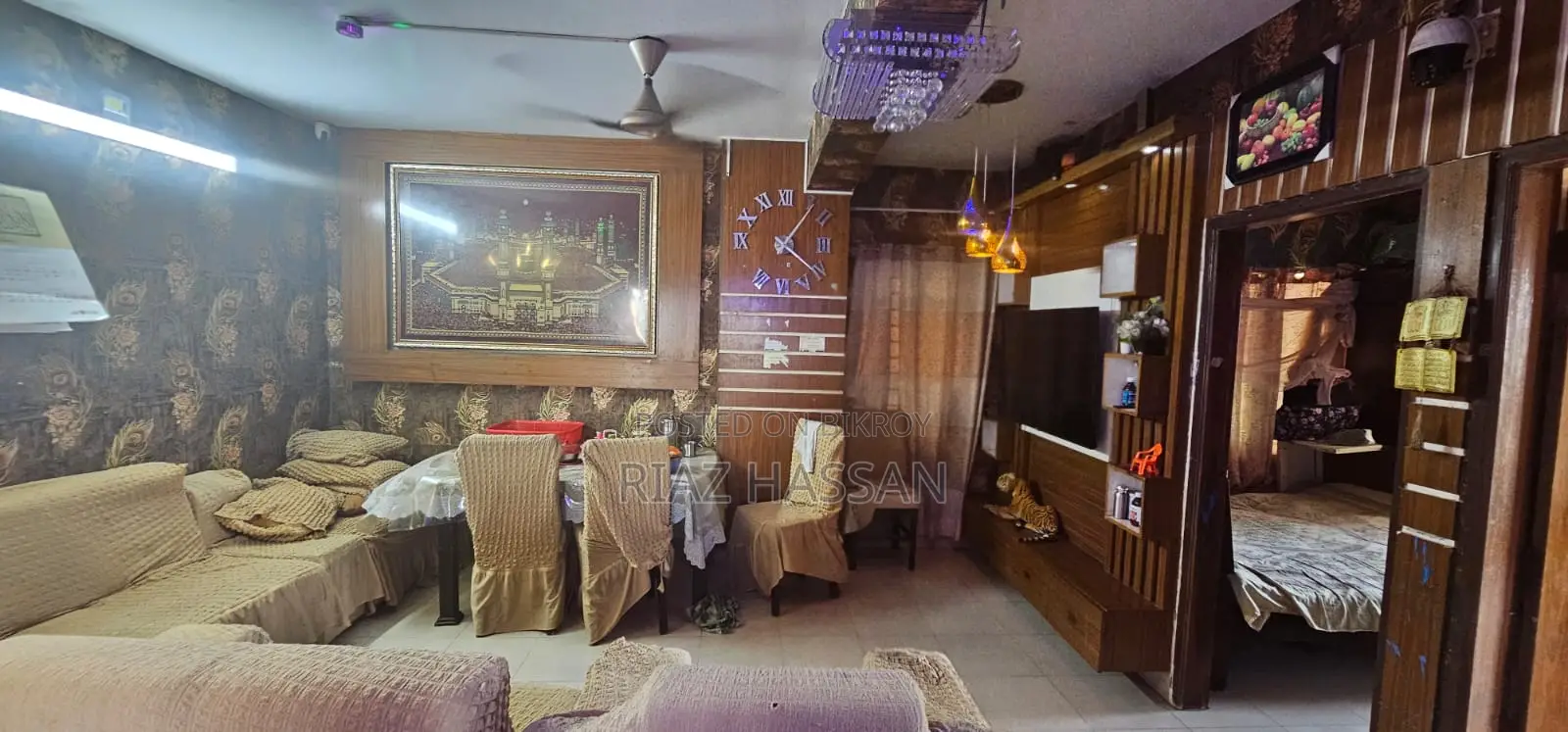 Furnished 3-Bedroom Apartment in Dhaka District, Uttara for Sale