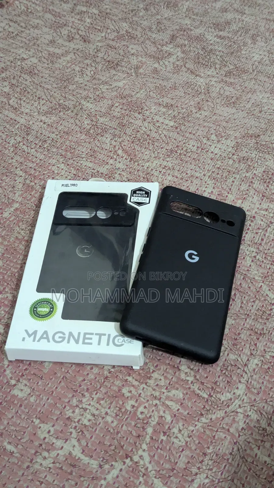 নতুন গুগল পিক্সেল ৭ প্রো ১২৮ জিবি কালো