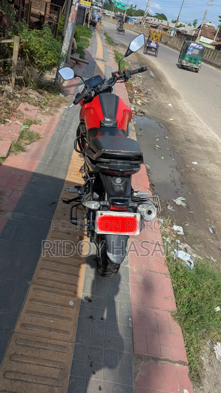 TVS Raider 125 2023 Red