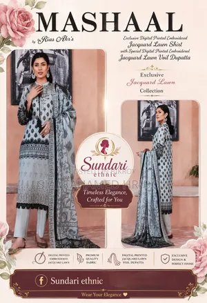 Original Mashaal Three Piece