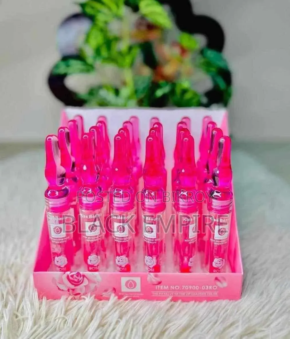 Kiss Beauty Lip Serum Essence Ultra Moisturising Rose (5ml)