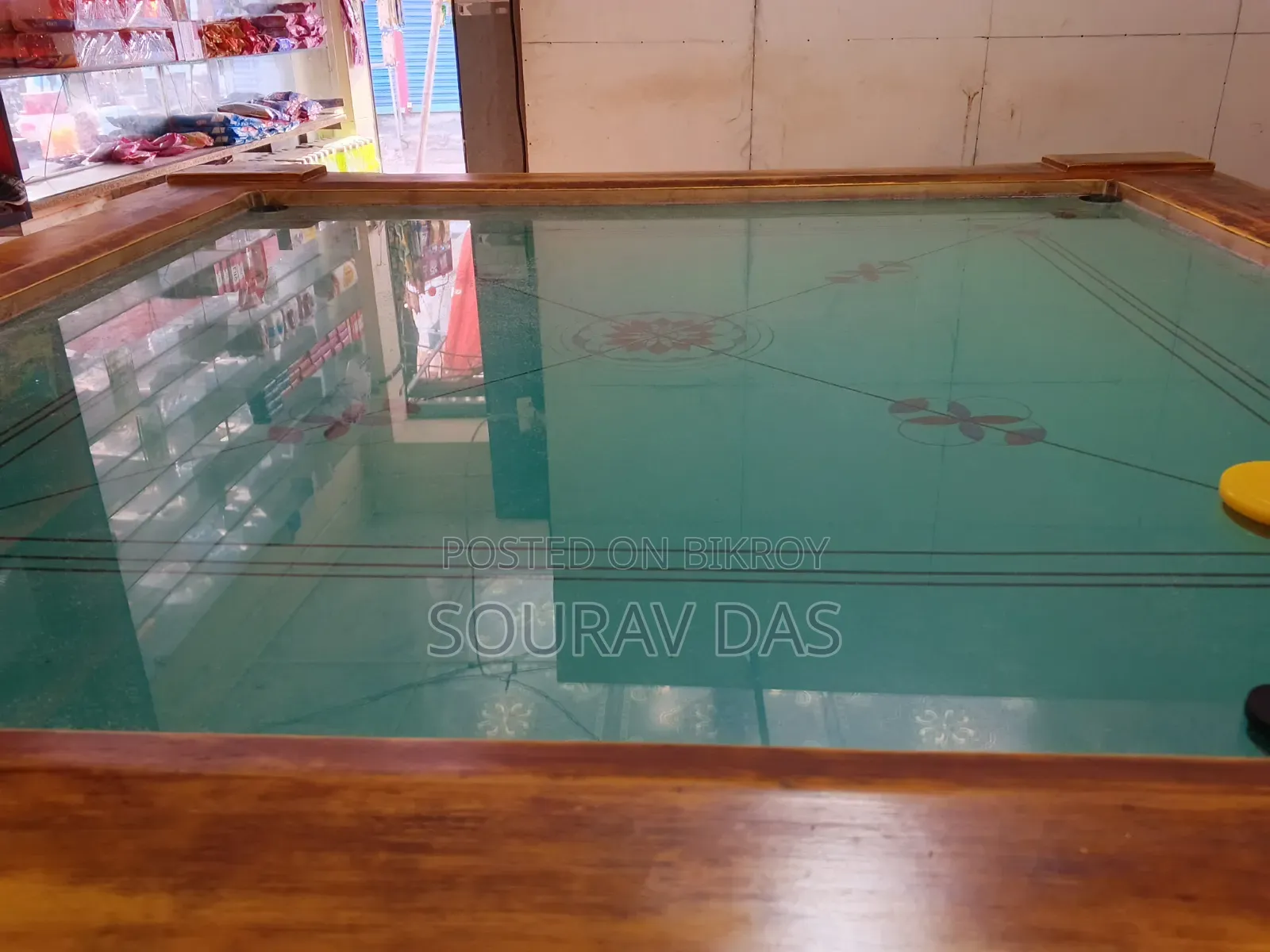 Glass Carrom Board