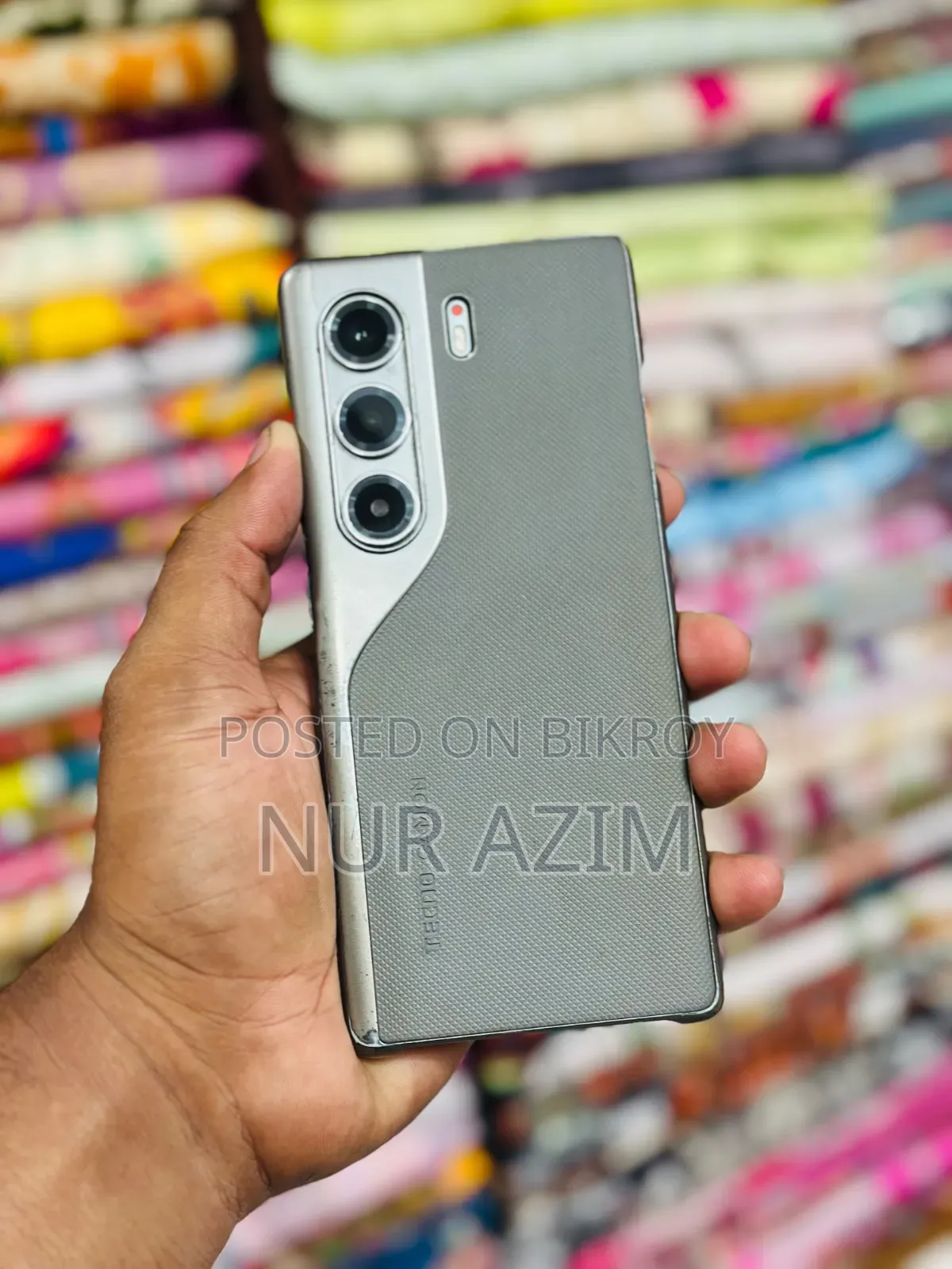টেকনো ক্যামন ৪০ প্রো ৪জি ২৫৬ জিবি গ্রে